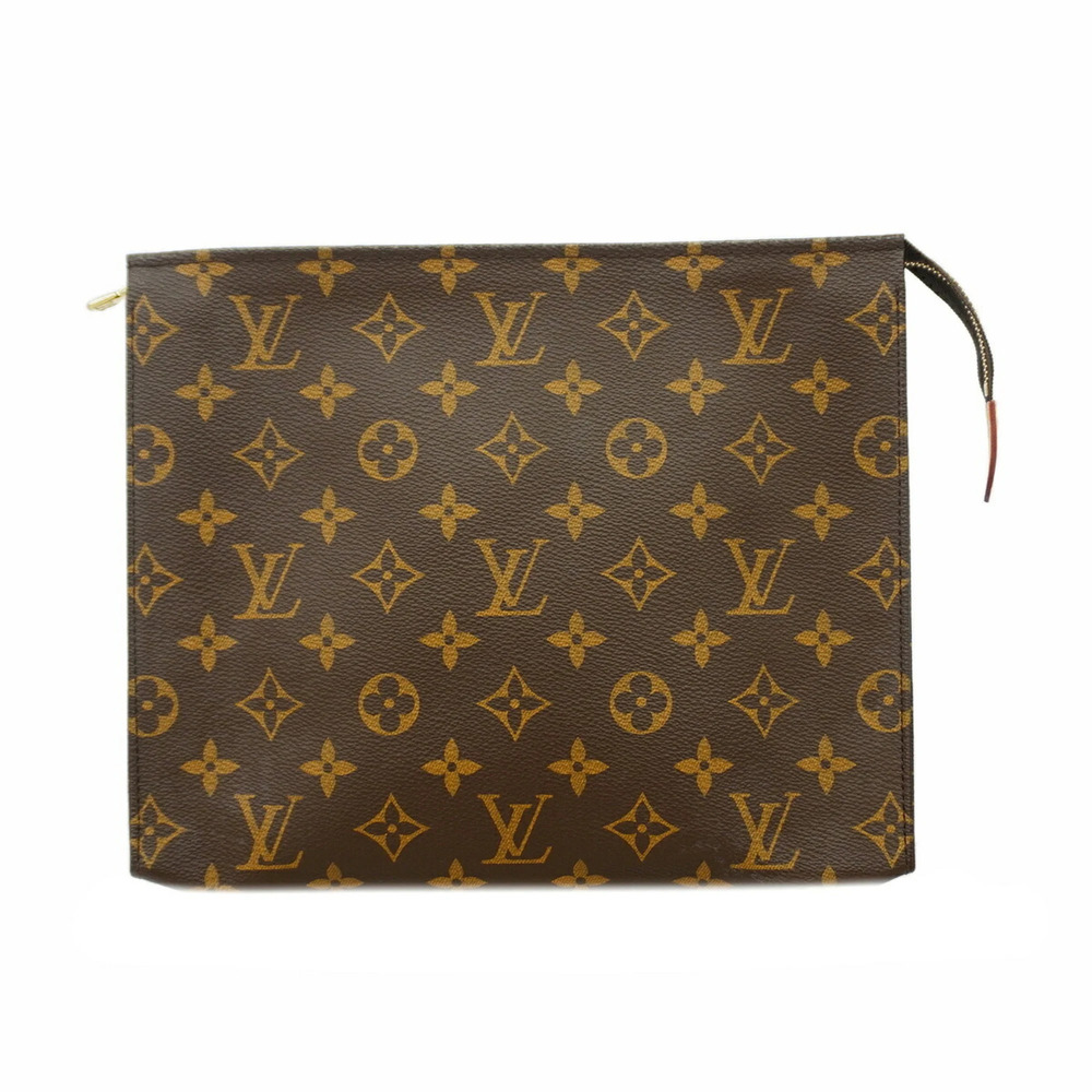 Louis Vuitton Bag/Pouch Monogram Pochette Toilette 26 M47542 Brown Women's OP...